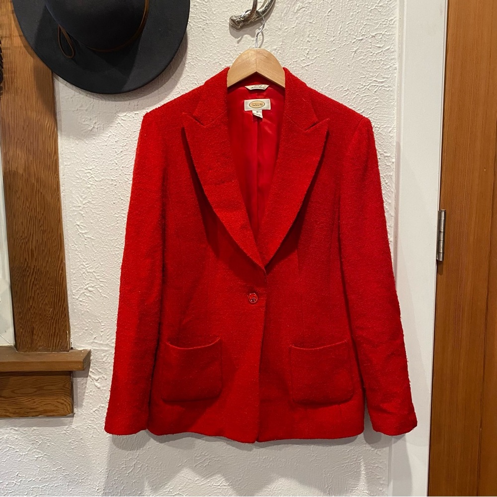 Talbots Red Blazer